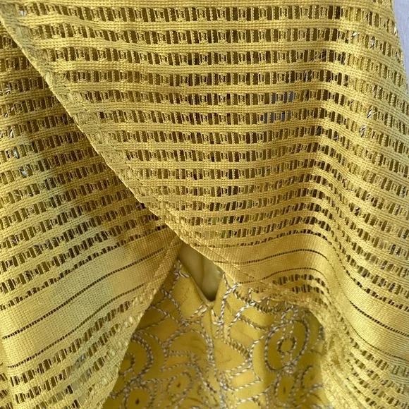 Anthropologie A Devyn Rae EMBROIDERED ROMPER size L - Picture 5 of 16